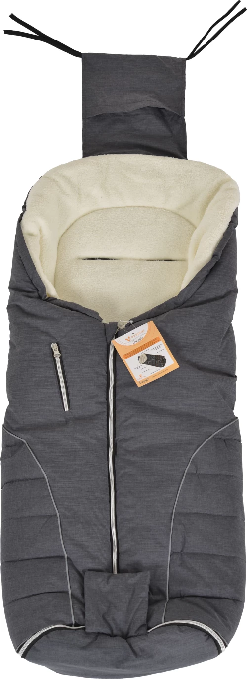 Cangaroo Snuggle Ποδόσακος Καροτσιού Γκρι