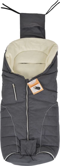 Cangaroo Snuggle Ποδόσακος Καροτσιού Γκρι