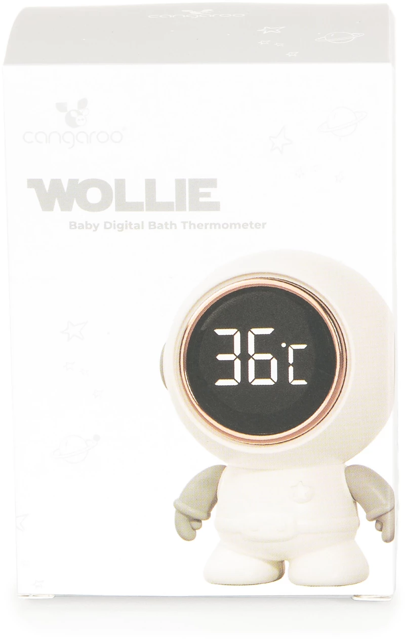 Ψηφιακό Αδιάβροχο Θερμόμετρο Μπάνιου Cangaroo Wollie 7504
