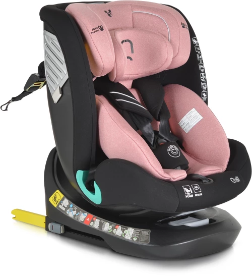 Cangaroo Quill 360° Καθισματάκι Αυτοκινήτου i-Size με Isofix pink