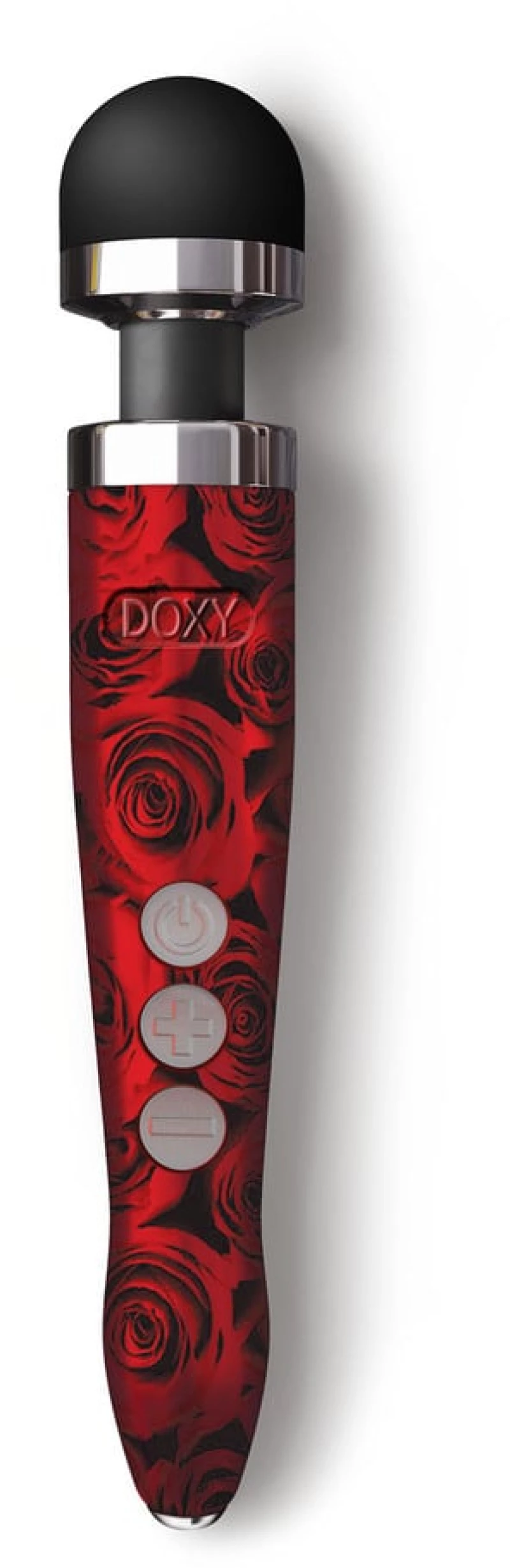 Doxy - Die Cast 3R Rechargeable Wand Massager Rose Pattern