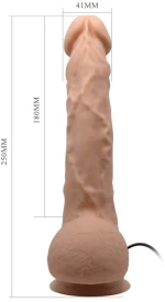 Beautiful Jason 9,8 " Vibrating Dildo