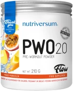 Nutriversum PWO 2.0 Flow | Pre-Workout Powder [210 Γραμμάρια] Μάνγκο και Φρούτα του πάθους
