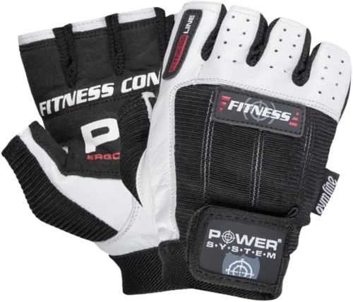 Power System Weightlifting Gloves White/Black