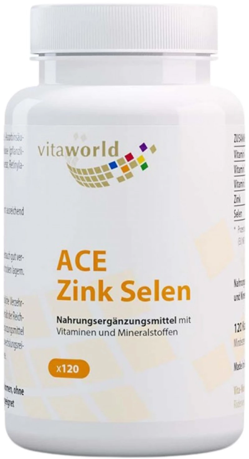 VitaWorld ACE with Zinc & Selenium [120 Κάψουλες]