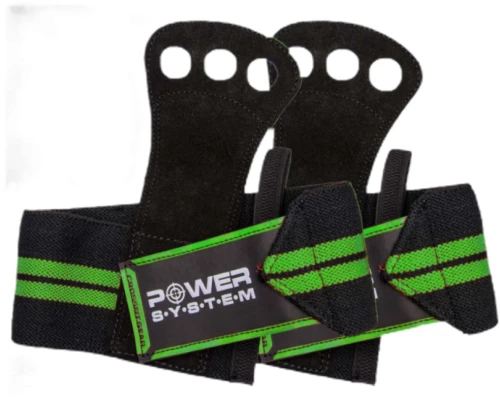 Power System Crossfit Grips Πράσινο