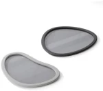 Δίσκος Hub (Σετ 2Τμχ) 1018015-1202 48x40x5cm Grey Umbra Γυαλί