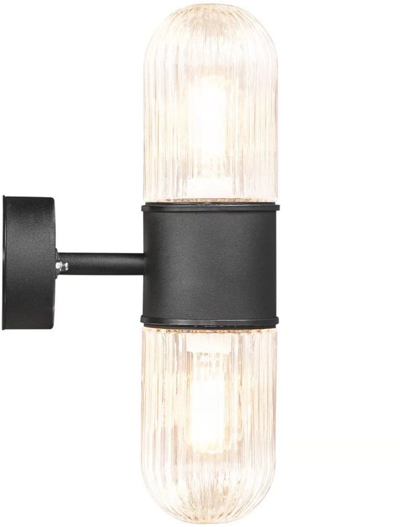 Φωτιστικό Τοίχου Konyo 2115301003 E27 36,6x9,8cm Black Nordlux