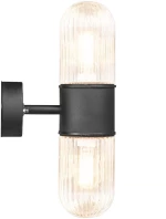Φωτιστικό Τοίχου Konyo 2115301003 E27 36,6x9,8cm Black Nordlux