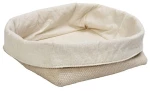 Καλάθι Ψωμιού AMN112 13x12x9cm Beige Espiel Βαμβάκι,Jute