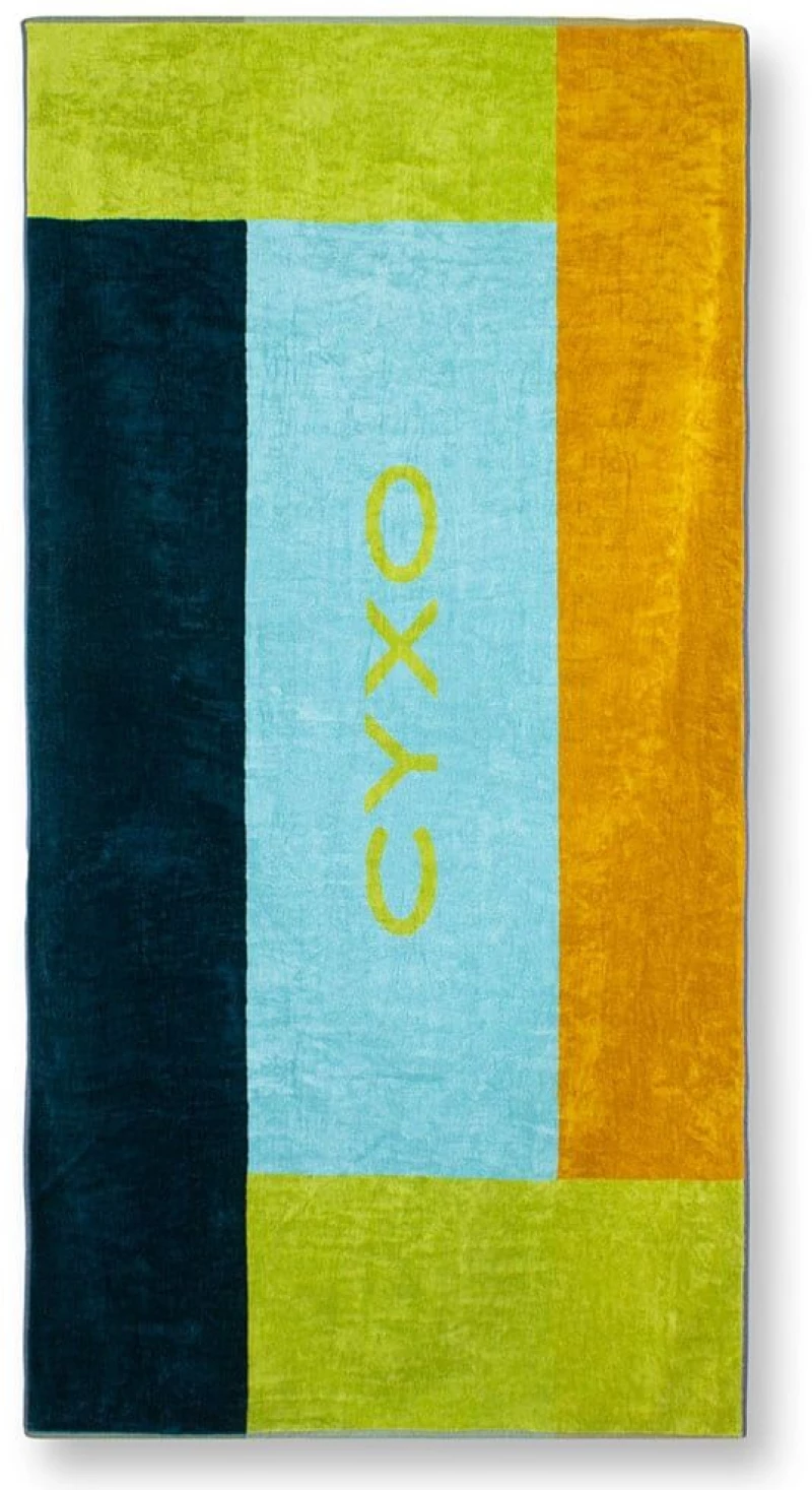 Πετσέτα Θαλάσσης Emotion Multi Cyxo Θαλάσσης 95x180cm 100% Βαμβάκι