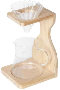 Καφετιέρα Γαλλικού LOR414 16x14,5x26cm 600ml Clear-Natural Espiel Ατσάλι,Γυαλί