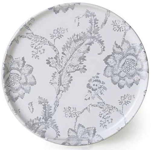 Πιάτο Φρούτου Osaka 673142 22cm White-Grey Marva Κεραμικό