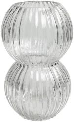 Βάζο 00.03.32505 Φ11,5x20cm Clear Γυαλί
