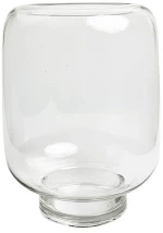 Βάζο 00.03.32524 Φ17x25cm Clear Γυαλί
