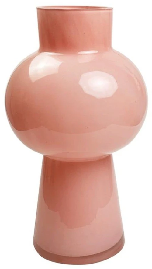 Βάζο 00.03.32539 Φ17,5x30cm Pink Γυαλί
