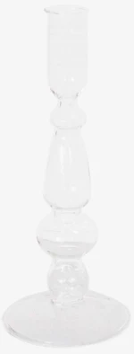 Κηροπήγιο 00.03.32562 Φ8,5Η20,5cm Clear Γυαλί
