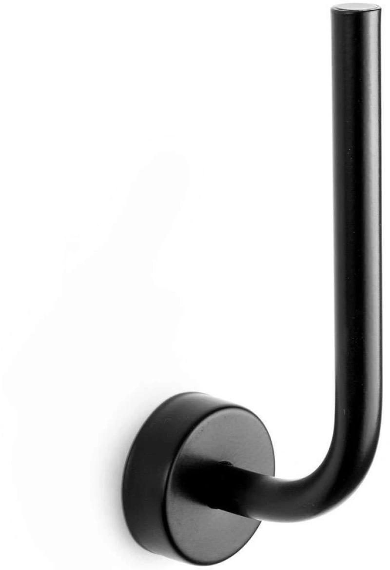 Χαρτοθήκη Κάθετη Moderno 240955 4,5x7x15,5cm Black Karag Ανοξείδωτο Ατσάλι