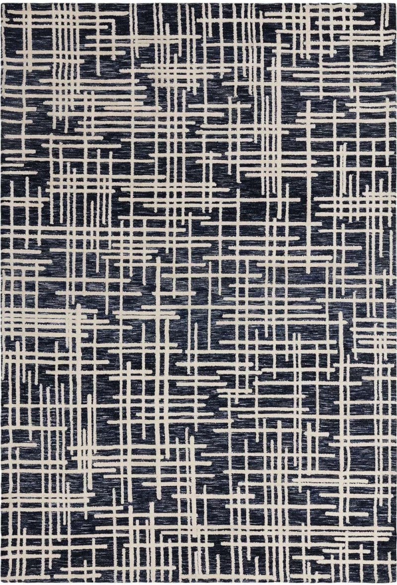 Χαλί Mason Blueprint Blue-Ivory Asiatic London 120X170cm