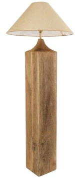 Φωτιστικό Δαπέδου Lafrontera 02314 1xE27 IP20 55x140cm Beige GloboStar