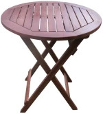 Τραπέζι Easy Ε20091,9 Φ60Χ70 cm