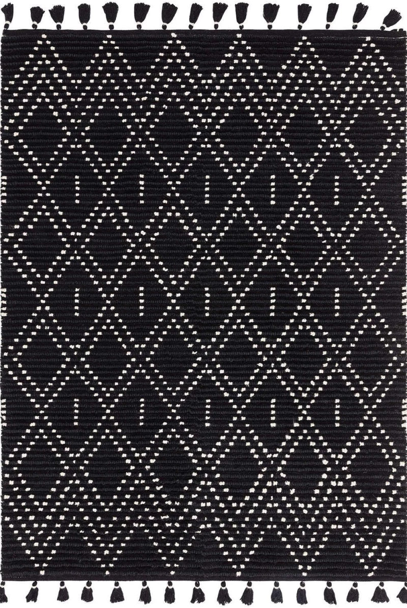 Χαλί Nepal Diamond Black-Cream Asiatic London 200X290cm
