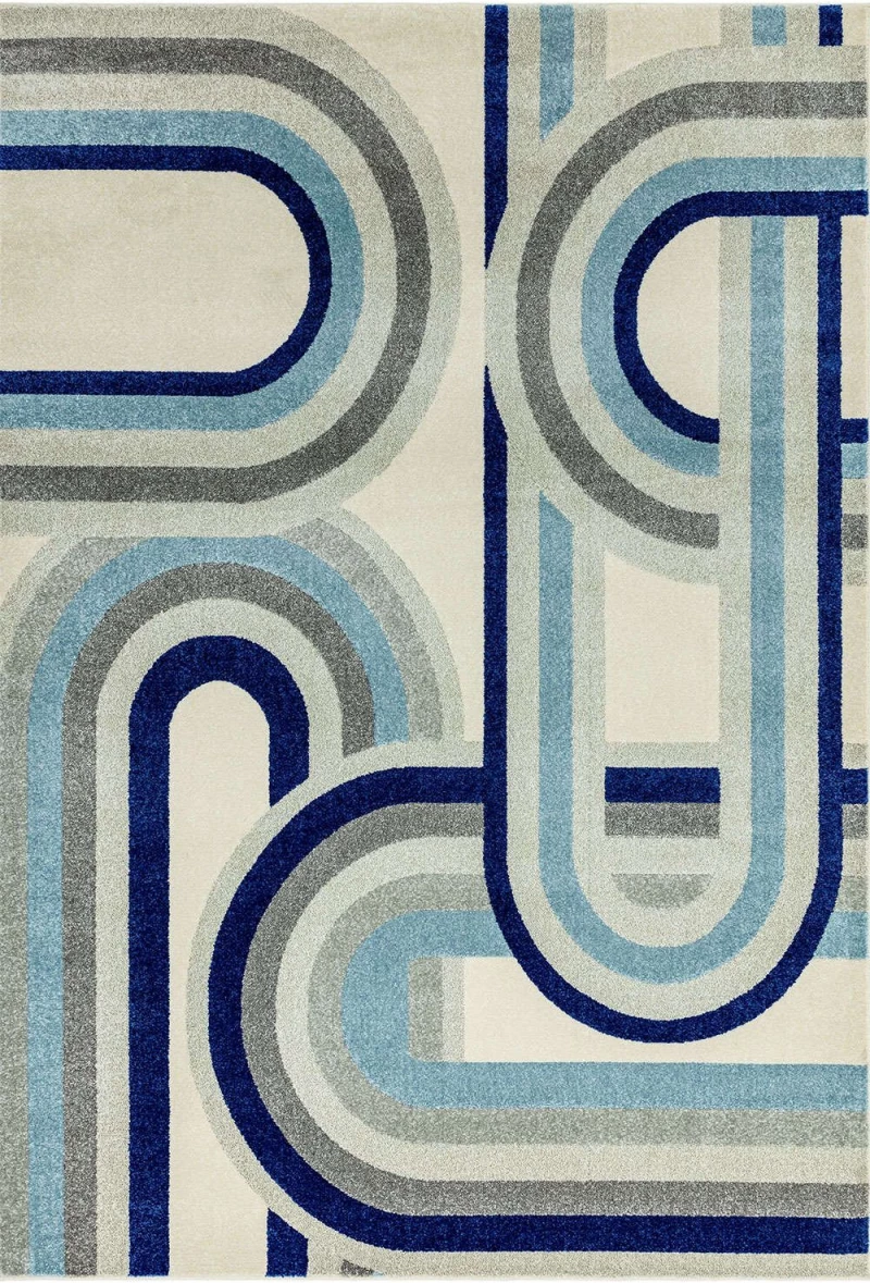 Χαλί Nova Retro NV30 Blue Asiatic London 120X170cm