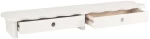 Βάση Στήριξης Οθόνης Με Συρτάρια Flower FLOWERMS2D1 109x24x13cm White