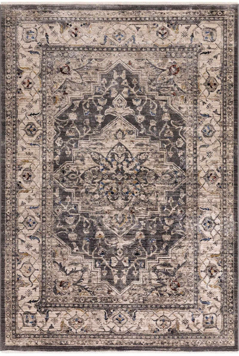Χαλί Sovereign Medallion Charcoal Asiatic London 120X166cm