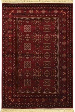 Χαλί Persia 315 Burgundy Με Κρόσσι New Plan 160X230cm