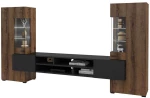 Σύνθεση Τηλεόρασης Bryant 162608589 269,8x45x143cm Brown-Black