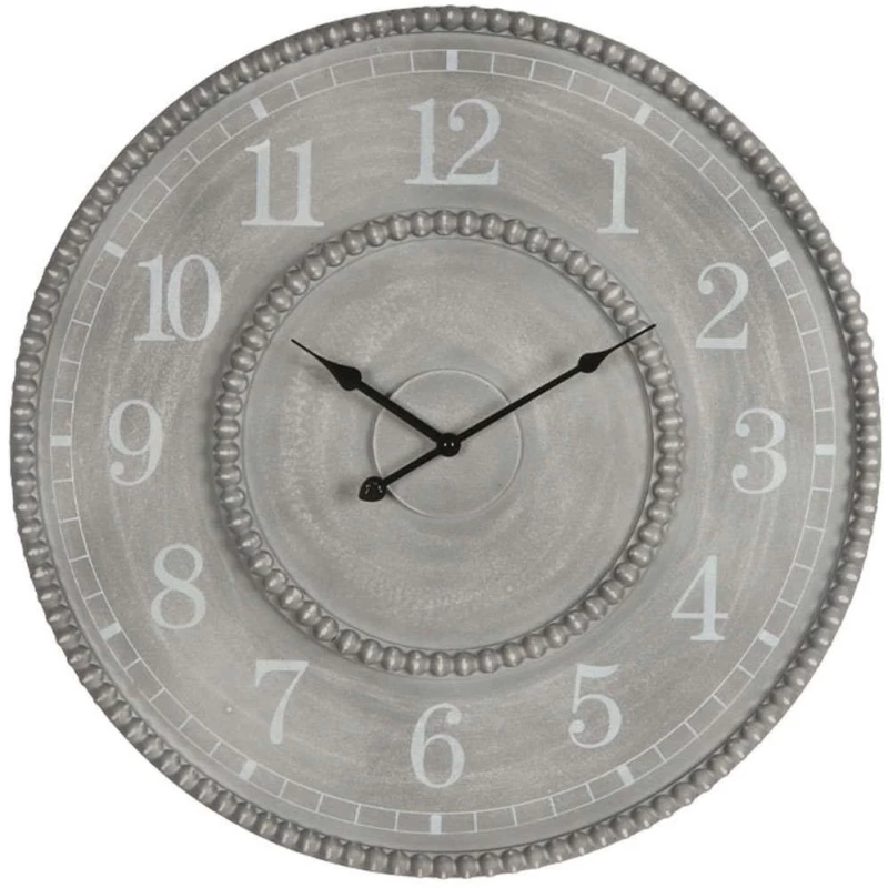 Ρολόι Τοίχου 15-00-94246 Φ60x4cm Grey Marhome Mdf