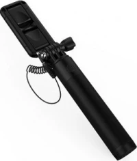 Devia Leisure Selfie Stick με Καλώδιο Lightning Μαύρο