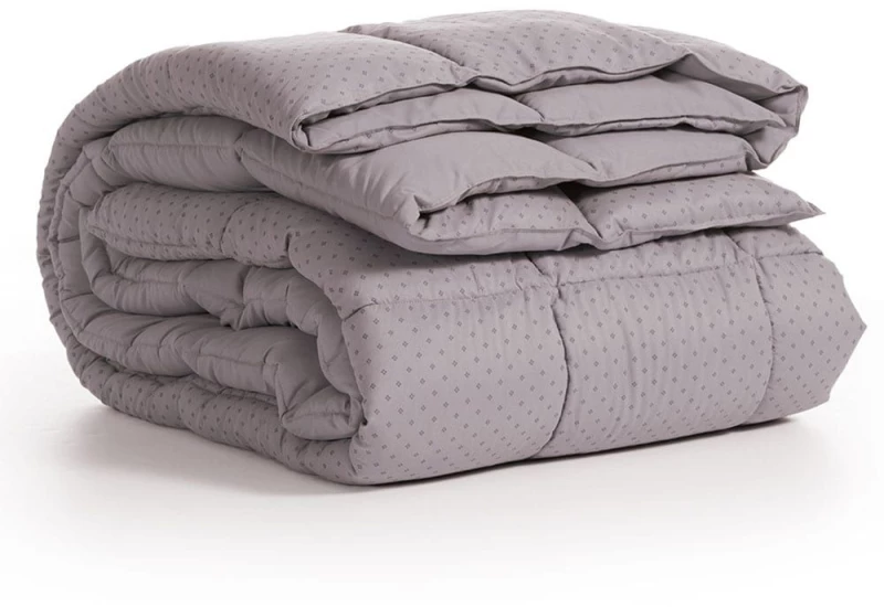 Πάπλωμα Colorfull Grey Nef-Nef Homeware Μονό 160x220cm Microfiber-Hollowfiber