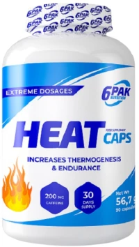 6PAK Nutrition Heat Caps [90 Κάψουλες]