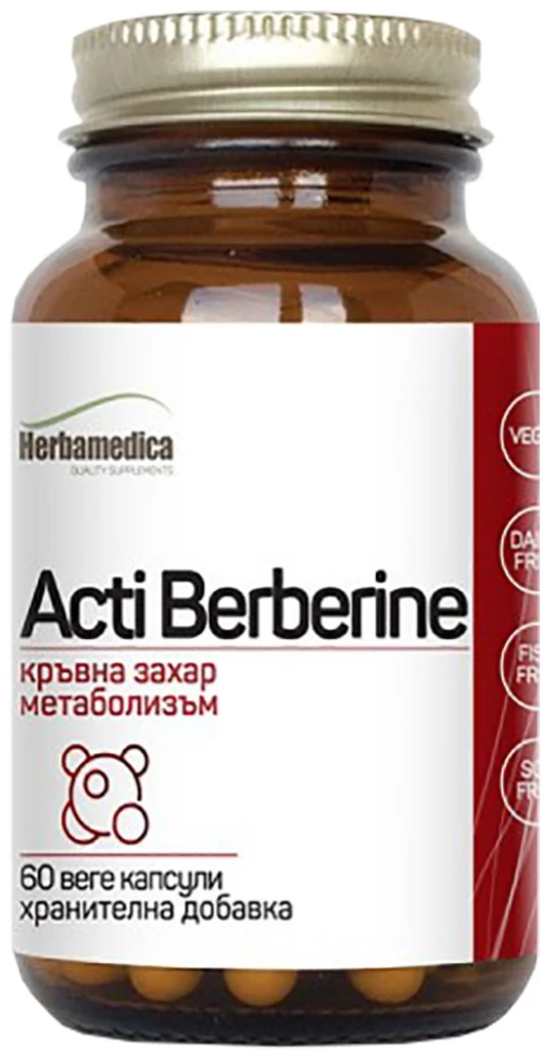 Herbamedica Acti Berberine [60 Κάψουλες]