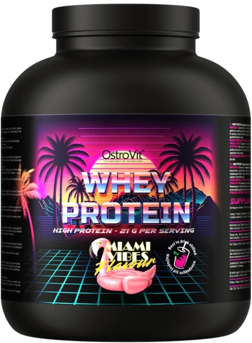 OstroVit Whey Protein | 100% Whey Protein Concentrate [2000 Γραμμάρια] Miami Vibes