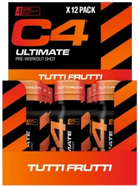 Cellucor C4 Ultimate Shot [12 x 60 ml] Παγωτό με φρούτα