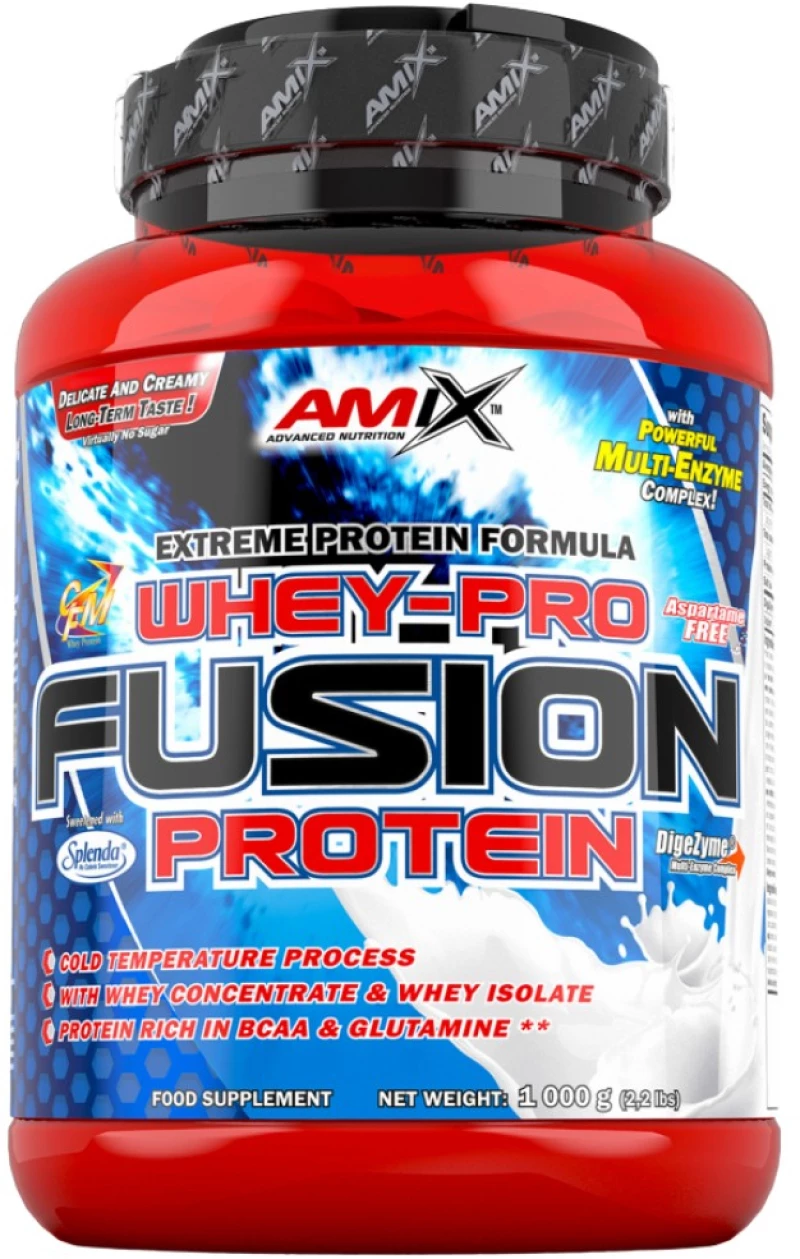 AMIX Nutrition Whey-Pro Fusion [1000 Γραμμάρια] Φράουλα