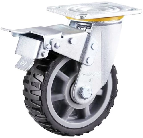 Ρόδα Με Φρένο Antislim Μαύρη 150mm - 31301805