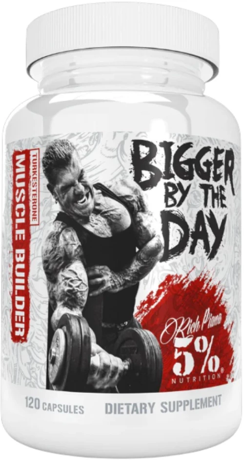 Rich Piana 5% Nutrition Bigger By The Day | with Turkesterone Muscle Builder [120 Κάψουλες]