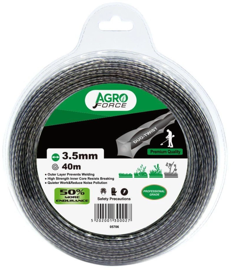 Μεσινέζα Τετράγωνη Διπλή 3.5mm-40m AgroForce - 31305706