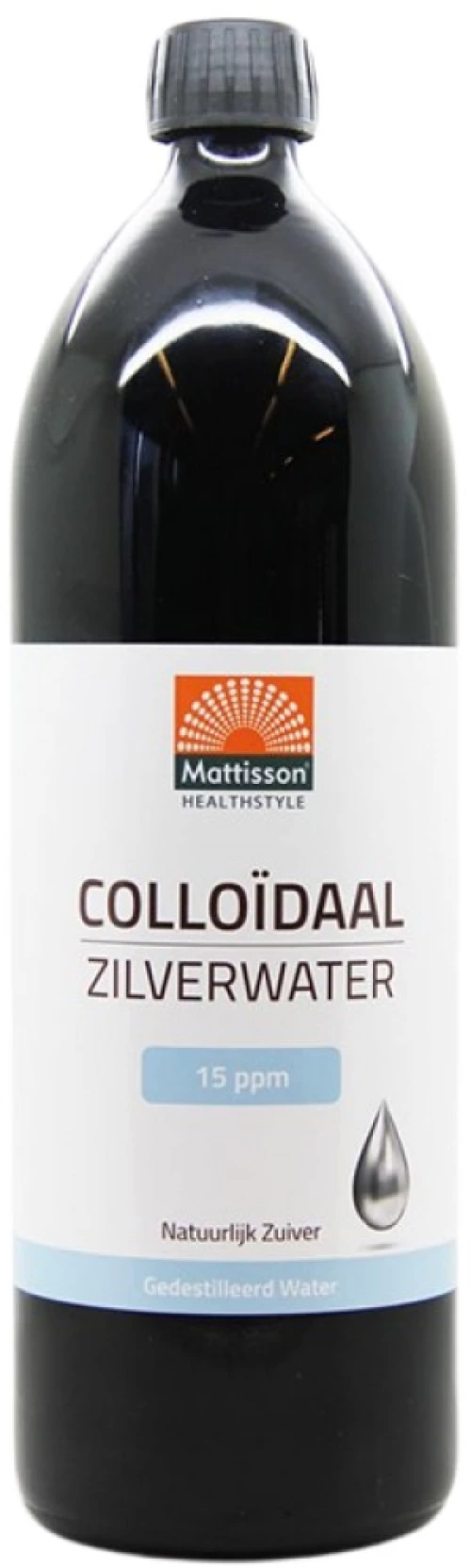 Mattisson Healthstyle Colloidal Silver Water 15 ppm [1000 ml]