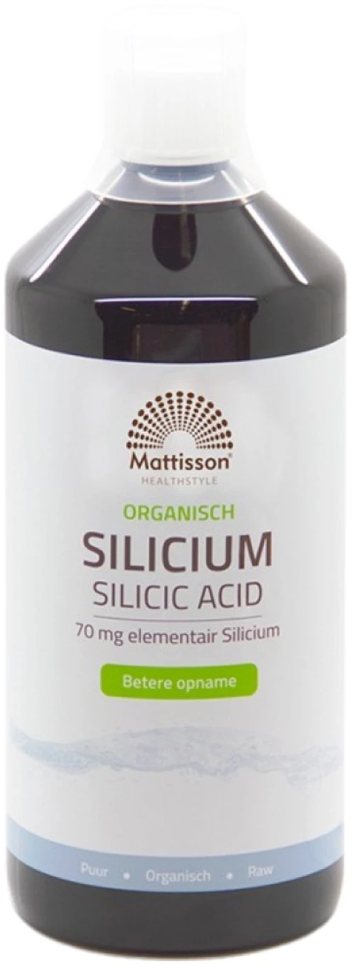 Mattisson Healthstyle Organic Silicic Acid 70 mg [1000 ml]