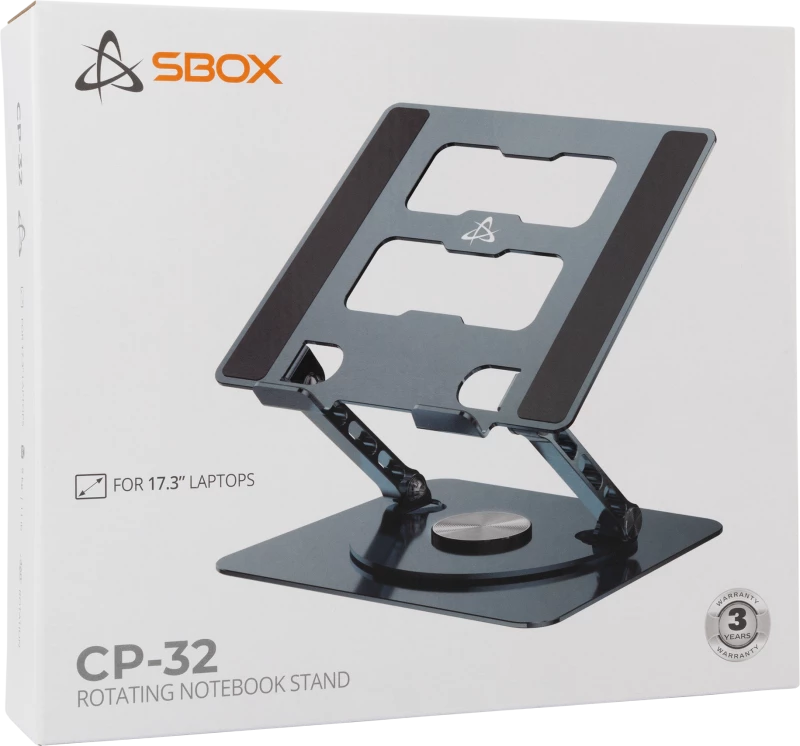 SBOX LAPTOP STAND 360 ROTATION
