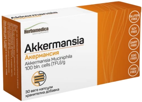 Herbamedica Akkermansia [30 Κάψουλες]