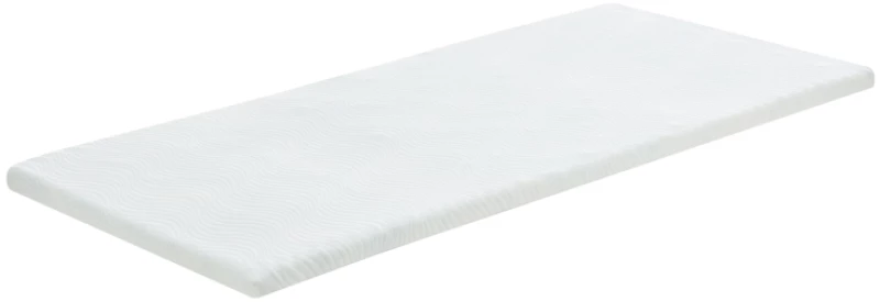 Ανώστρωμα Casmeriane pakoworld roll pack λευκό ύφασμα-memory foam 100x200x5εκ