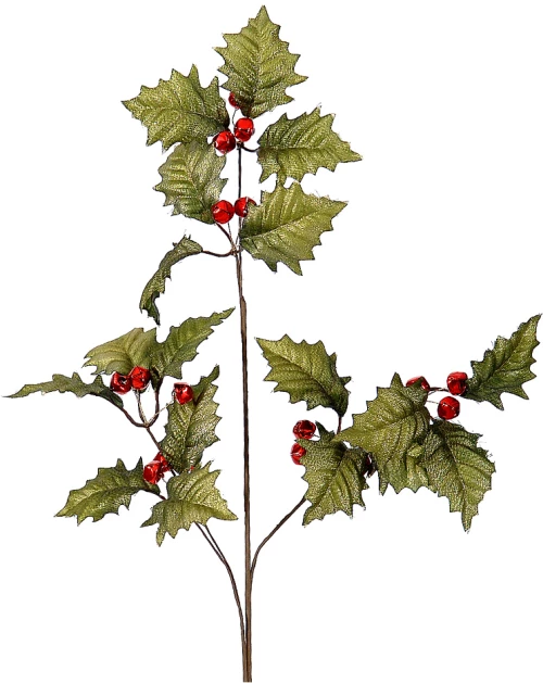 Κλαδί γκι με κουδουνάκια 76cm Vetur BV 99443
