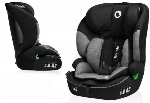 Lionelo Levi i-size Κάθισμα Αυτοκινήτου 9-36kg Black & Gray