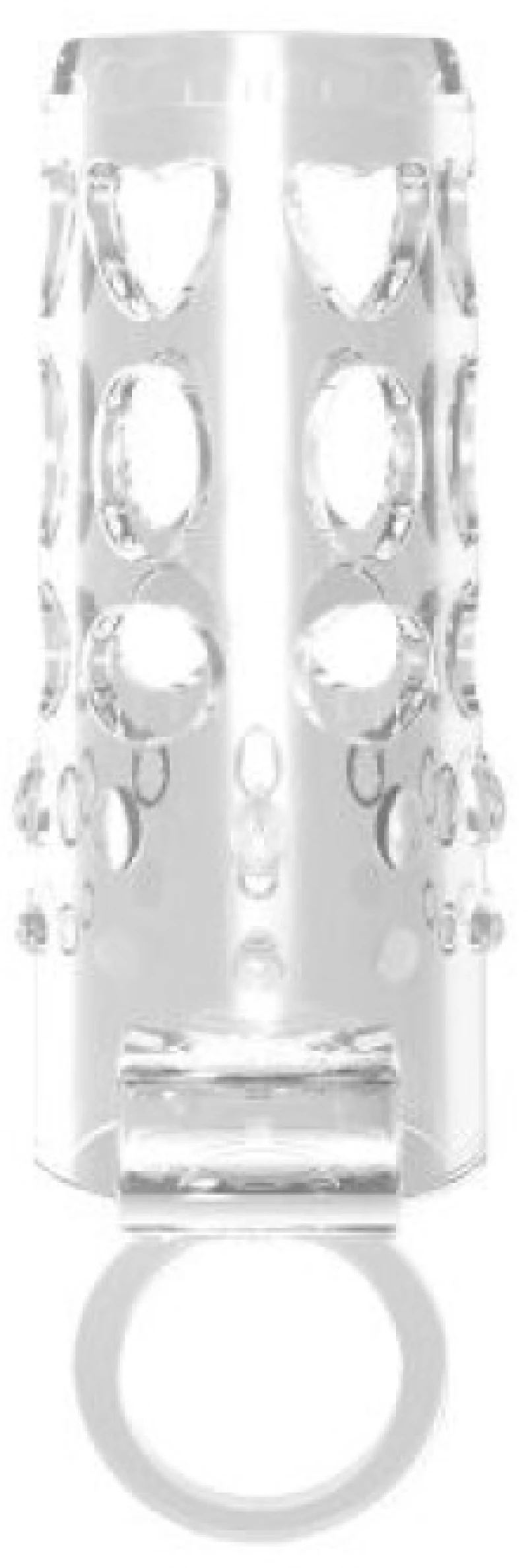 Vibrating Sleeve Enhancer-Clear